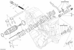 came de changement de vitesse - fourche