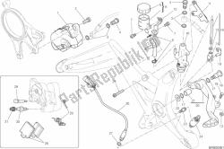 Rear brake system