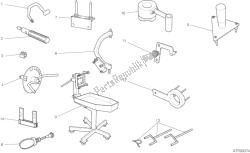 001 - Outils de service d'atelier, moteur