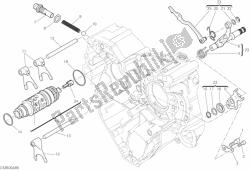 came de changement de vitesse - fourche