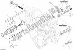 came de changement de vitesse - fourche