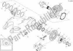 HUB, REAR WHEEL