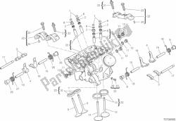 Vertical cylinder head