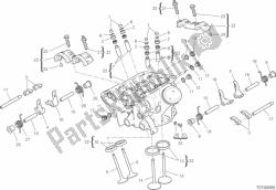 Vertical cylinder head