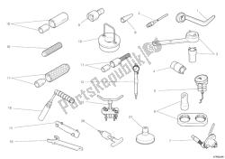 herramientas de servicio de taller, motor ii