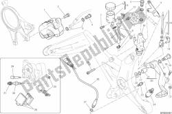 Rear brake system