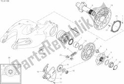 HUB, REAR WHEEL