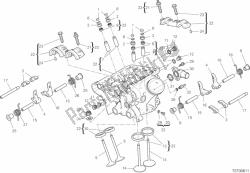 Vertical cylinder head