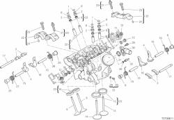 Vertical cylinder head