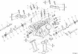 Vertical cylinder head