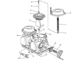 carburateur reserveonderdelen