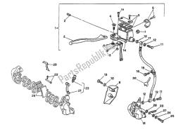 Front Brake System Single Disk