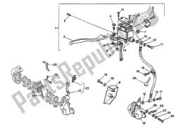 Front Brake System Single Disk