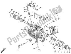 Vertical cylinder head