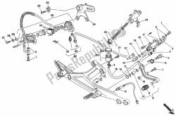 Rear brake system