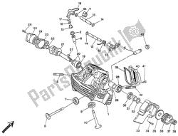 Vertical cylinder head