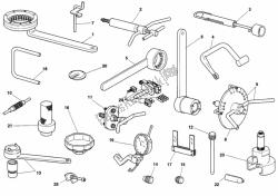 strumenti di servizio di officina