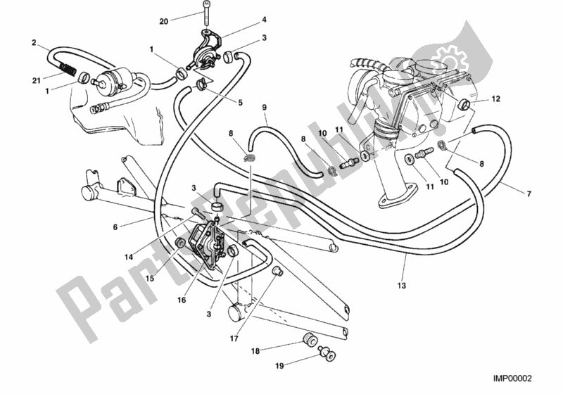 Tutte le parti per il Pompa Di Benzina del Ducati Monster 400 2001