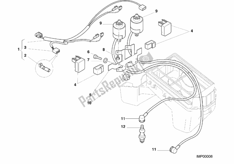 Tutte le parti per il Bobina Di Accensione del Ducati Monster 400 2001