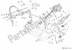 Rear brake system