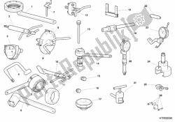 herramientas de servicio de taller, motor