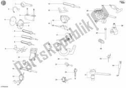 ferramentas de serviço de oficina, motor