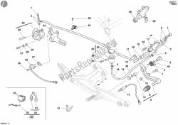 Rear brake system