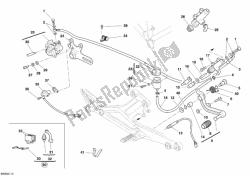 Rear brake system