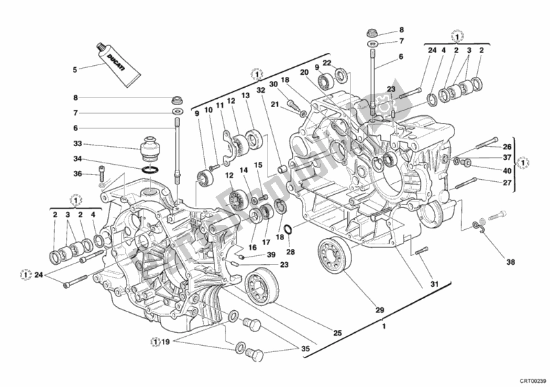 Tutte le parti per il Carter del Ducati Monster 400 2007