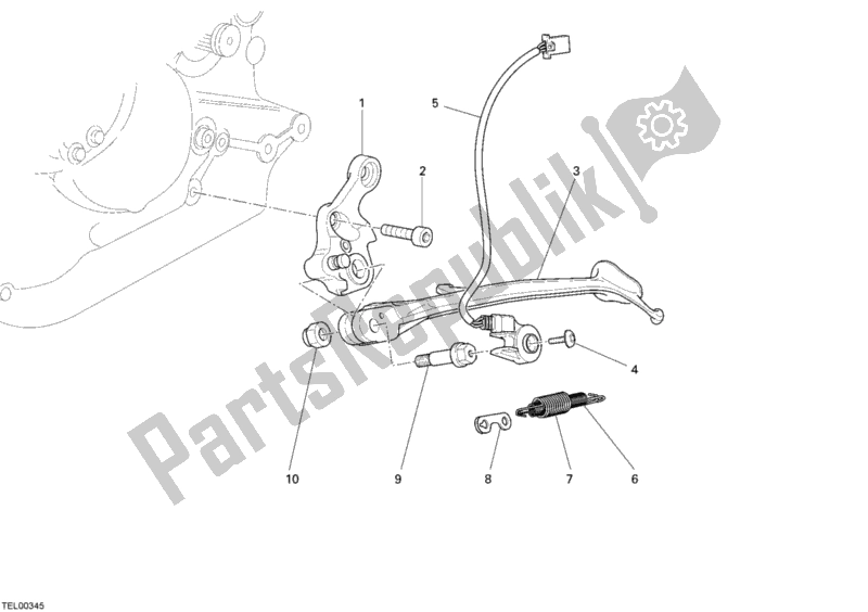 Todas las partes para Costado de Ducati Monster 400 2007