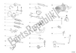 attrezzi di servizio dell'officina, motore