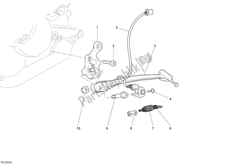 Todas las partes para Costado de Ducati Monster 400 2008