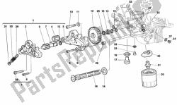 pompa dell'olio - filtro