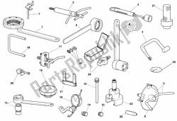 strumenti di servizio di officina