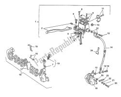 Front brake system