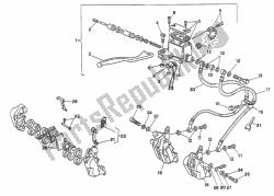 Front Brake System Double Disc