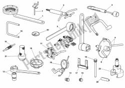 outils de service d'atelier