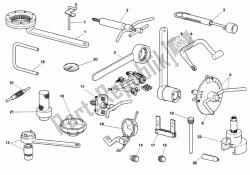 strumenti di servizio di officina