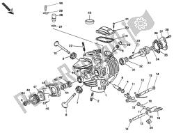 Horizontal cylinder head