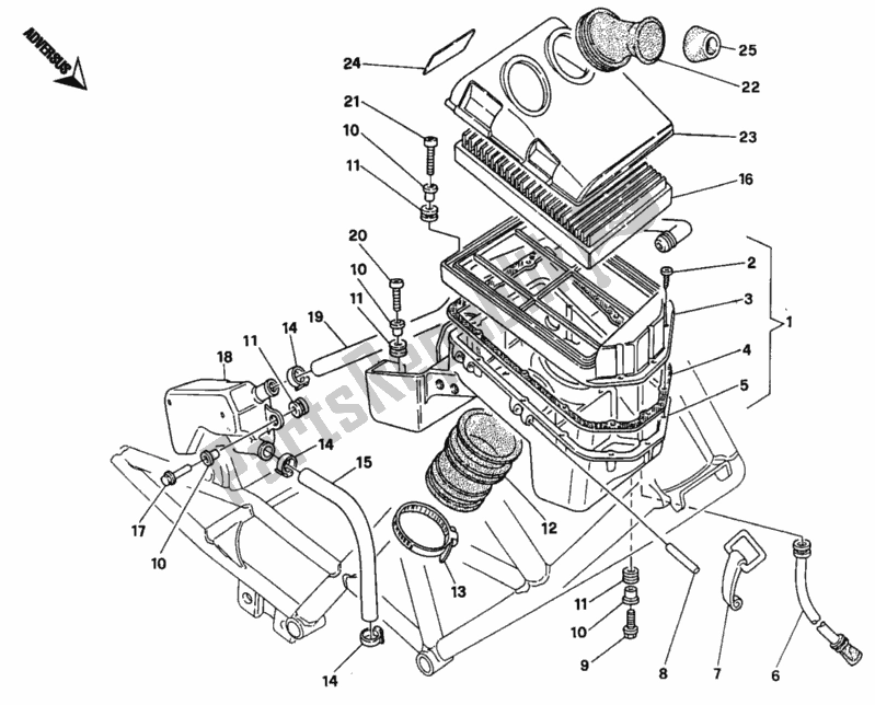 Tutte le parti per il Presa del Ducati Monster 600 1993