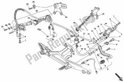 Rear brake system