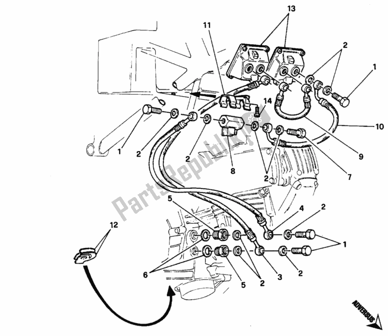 Todas las partes para Calentamiento De La Cámara De Flotación de Ducati Monster 600 1995