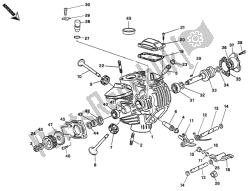 Horizontal cylinder head