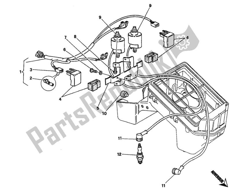 Tutte le parti per il Bobina Di Accensione del Ducati Monster 600 1995