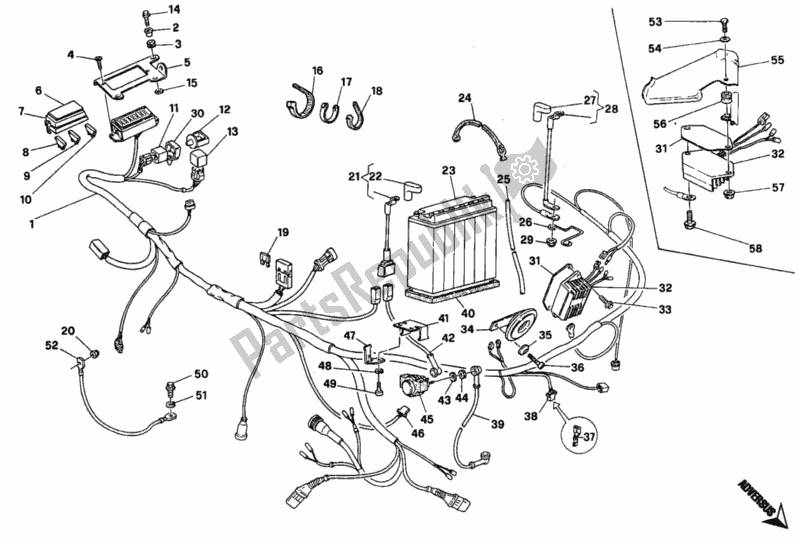 Todas las partes para Arnés De Cableado de Ducati Monster 600 1996