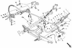 Rear brake system