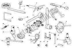 strumenti di servizio di officina