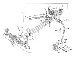 Front brake system