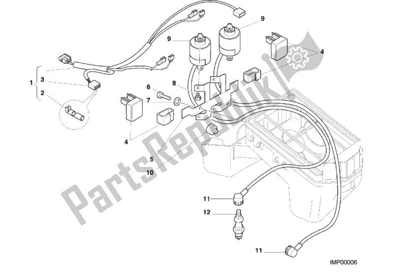 Tutte le parti per il Bobina Di Accensione del Ducati Monster 600 2000