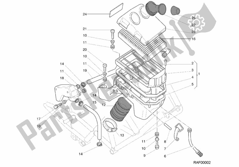 Todas las partes para Consumo de Ducati Monster 600 2000